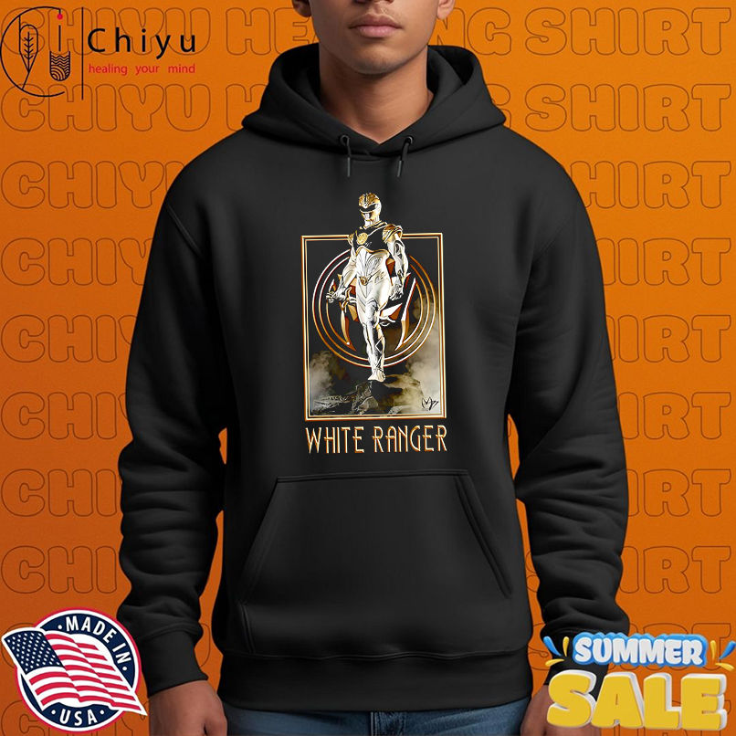 White Ranger Power Rangers shirt White Ranger Power Rangers shirt