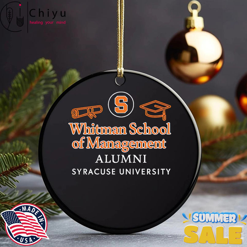 Whitman school of Management Alumni Syracuse University shirt