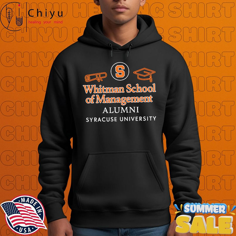 Whitman school of Management Alumni Syracuse University shirt