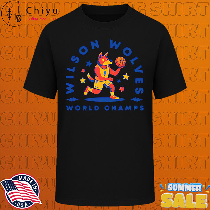 Wilson Wolves World Champs shirt