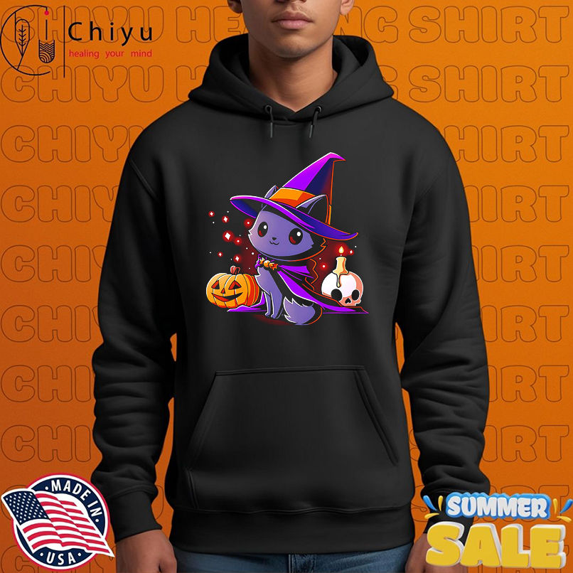 Witch I'm Purrfect halloween shirt