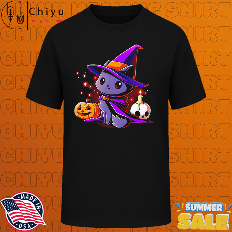 Witch I'm Purrfect halloween shirt