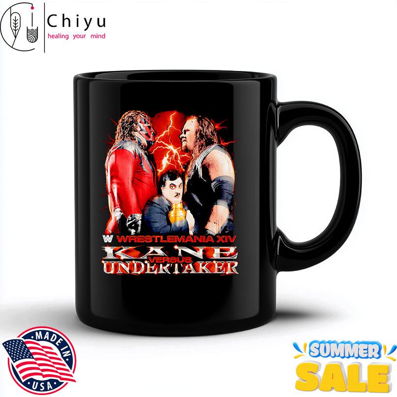 WrestleMania XIV Undertaker vs Kane retro shirt