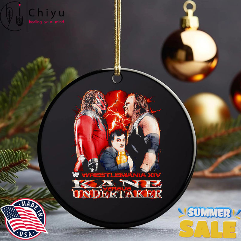 WrestleMania XIV Undertaker vs Kane retro shirt