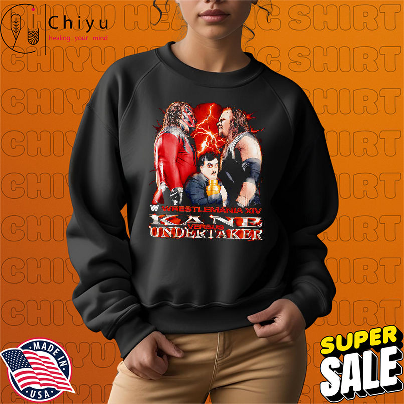 WrestleMania XIV Undertaker vs Kane retro shirt WrestleMania XIV Undertaker vs Kane retro shirt