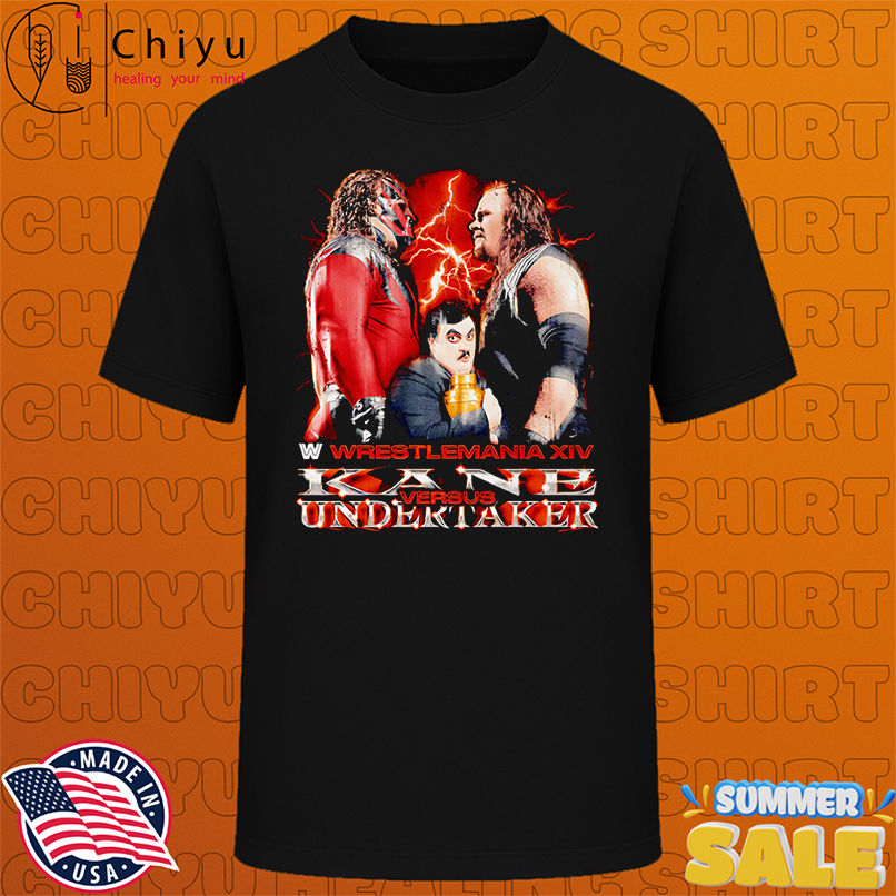 WrestleMania XIV Undertaker vs Kane retro shirt