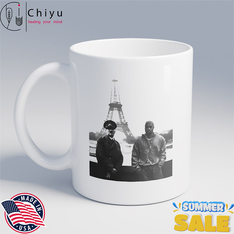 Ye and Austrian painter in Paris shirt