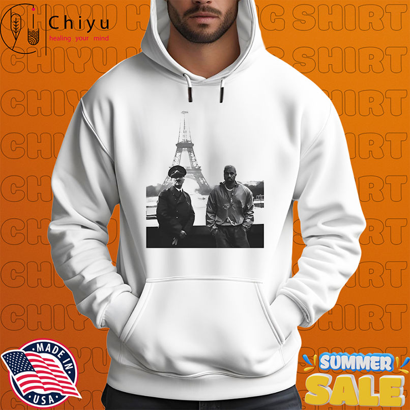 Ye and Austrian painter in Paris shirt Ye and Austrian painter in Paris shirt