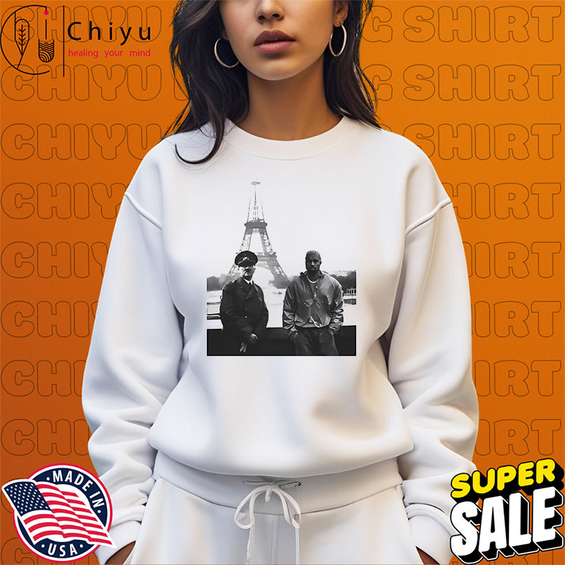 Ye and Austrian painter in Paris shirt