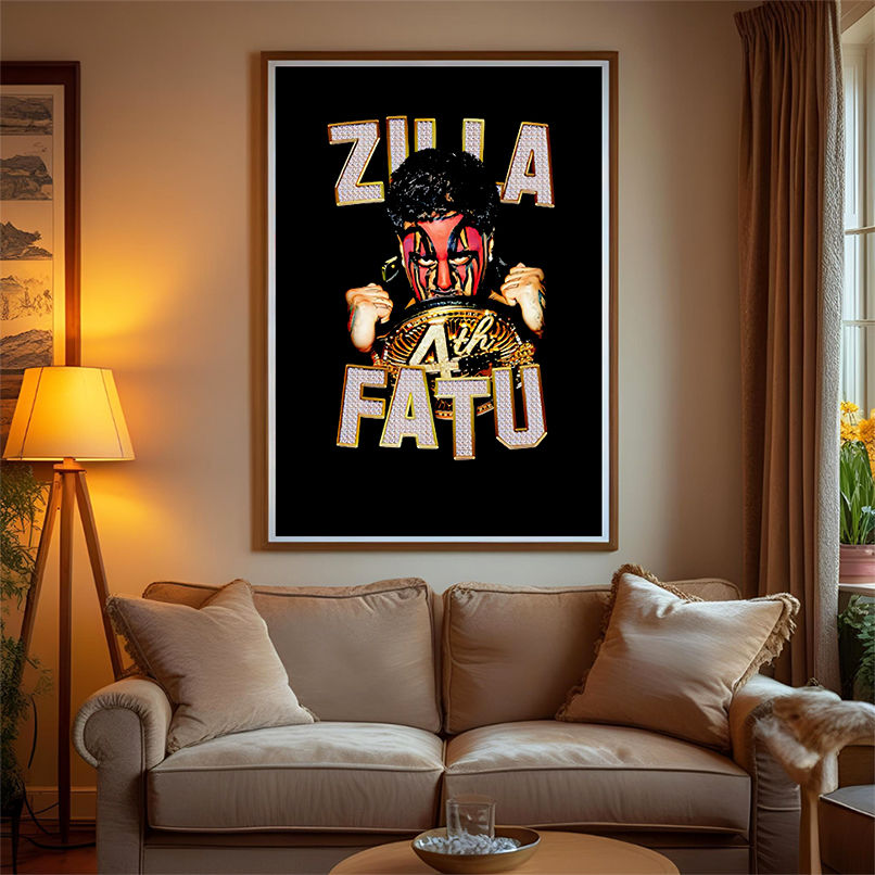 Zilla Fatu facepaint shirt Zilla Fatu facepaint shirt
