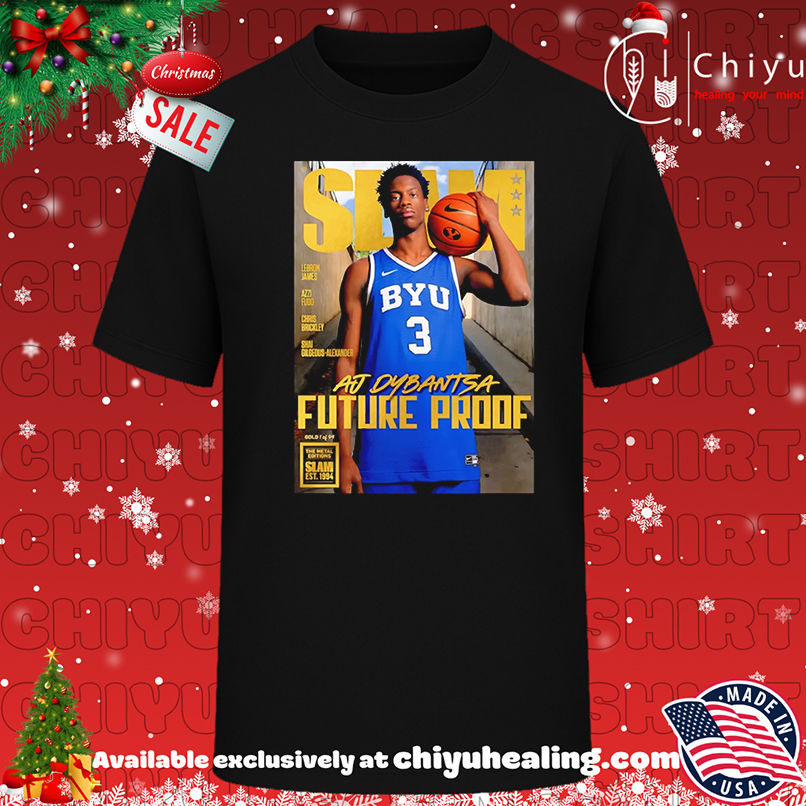 AJ Dybantsa BYU Cougars Future Proof Slam poster shirt, Hoodie, Sweatshirt, Poster Canvas, Mug, Ornaments