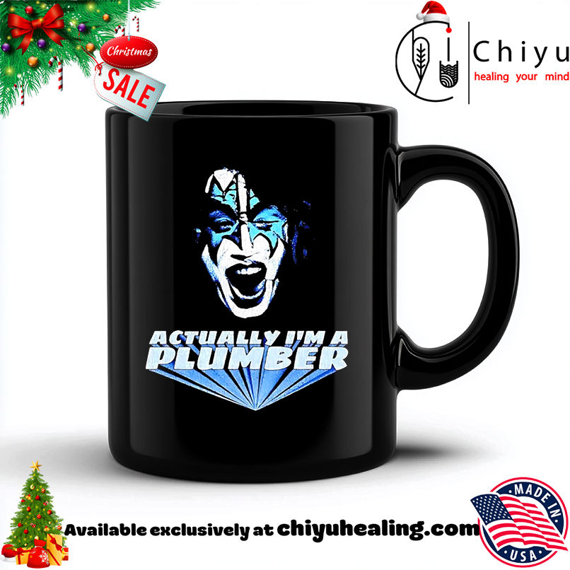 Ace Frehley Actually I'm a Plumber vintage shirt, Hoodie, Sweatshirt, Poster Canvas, Mug, Ornaments