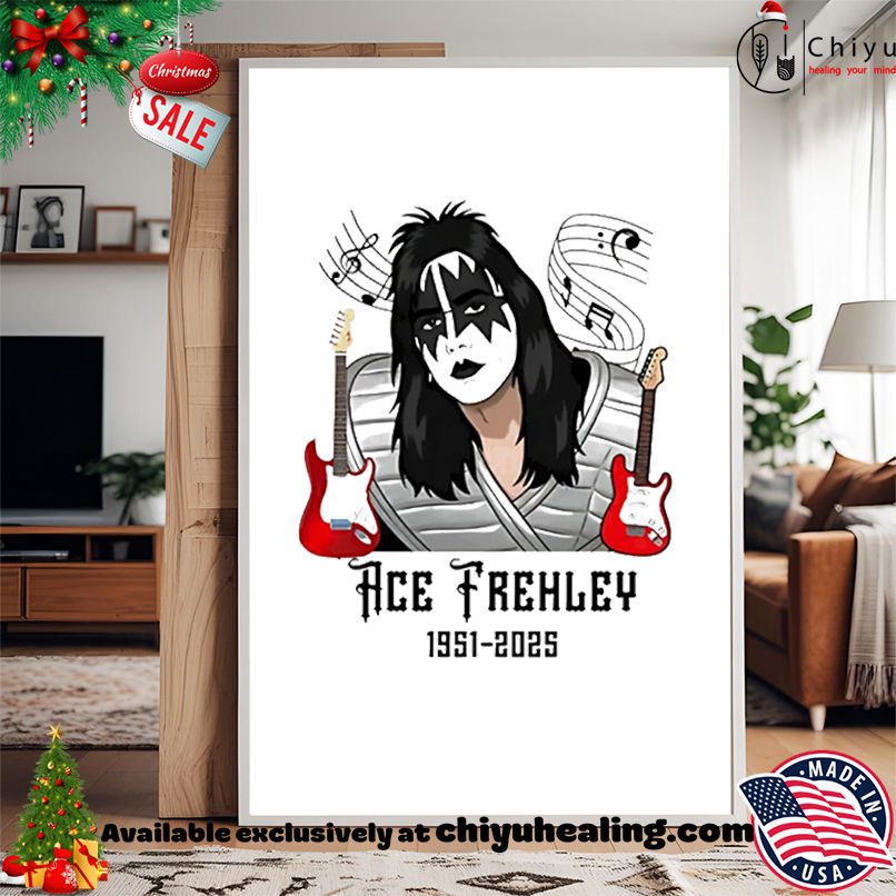 Ace Frehley Rock 1951 2025 thank you shirt, Hoodie, Sweatshirt, Poster Canvas, Mug, Ornaments