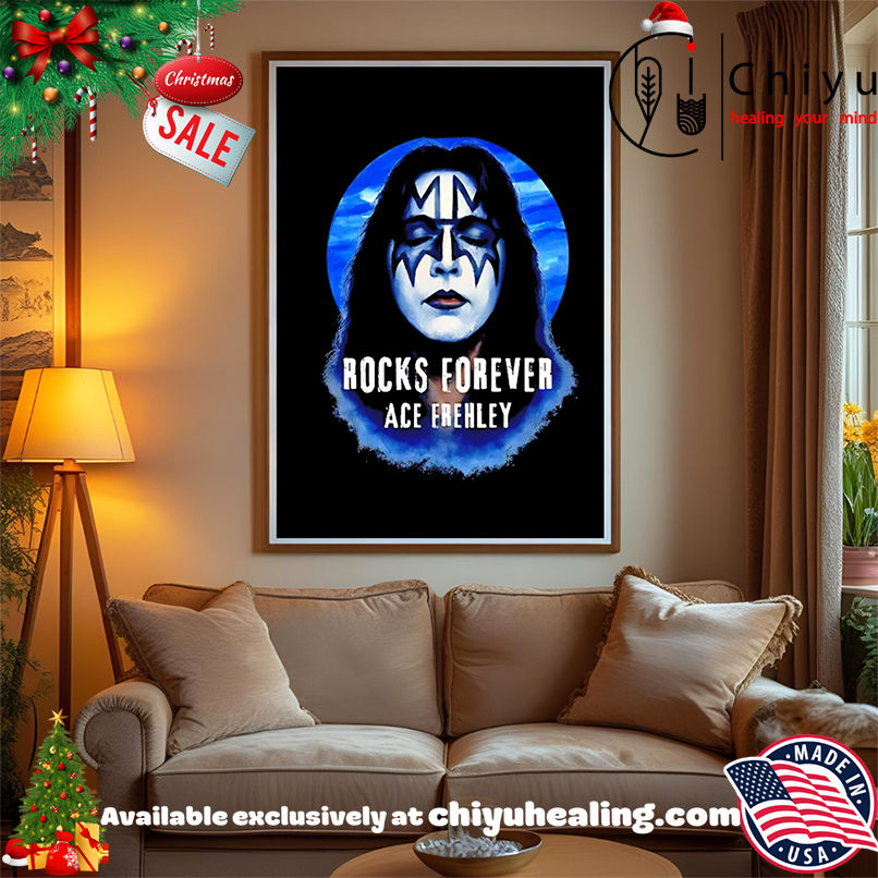 Ace Frehley Rock Forever Legend Memorial shirt, Hoodie, Sweatshirt, Poster Canvas, Mug, Ornaments