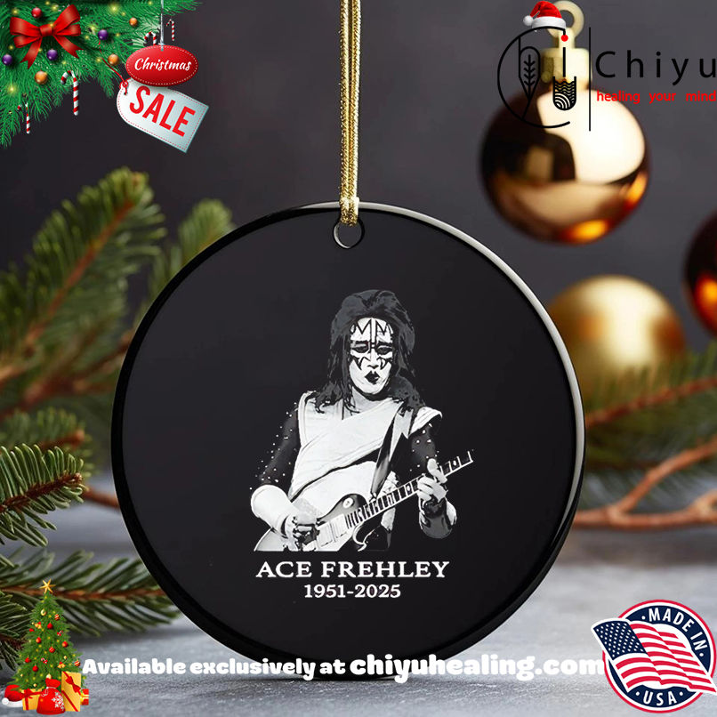 Ace Frehley Tribute 1951 2025 Rock Legend Memorial shirt, Hoodie, Sweatshirt, Poster Canvas, Mug, Ornaments