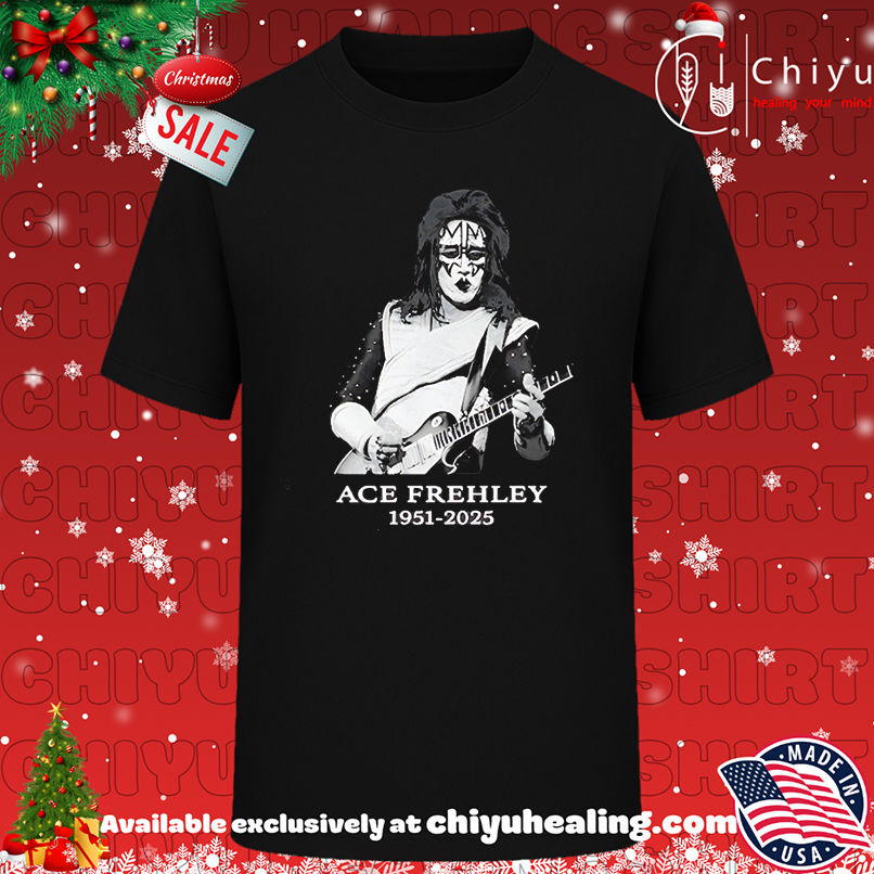 Ace Frehley Tribute 1951 2025 Rock Legend Memorial shirt, Hoodie, Sweatshirt, Poster Canvas, Mug, Ornaments