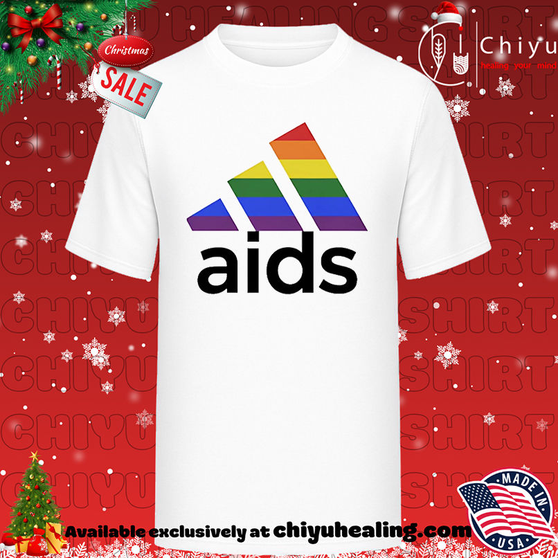 Aids LGBT Pride Logo shirt, Hoodie, Sweatshirt, Poster Canvas, Mug, Ornaments