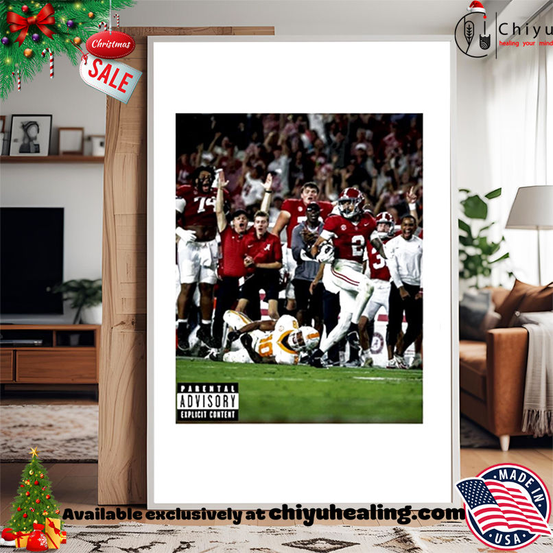 Alabama Football Vs Tennessee impressive moment shirt, Hoodie, Sweatshirt, Poster Canvas, Mug, Ornaments