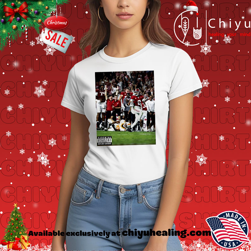 Alabama Football Vs Tennessee impressive moment shirt, Hoodie, Sweatshirt, Poster Canvas, Mug, Ornaments