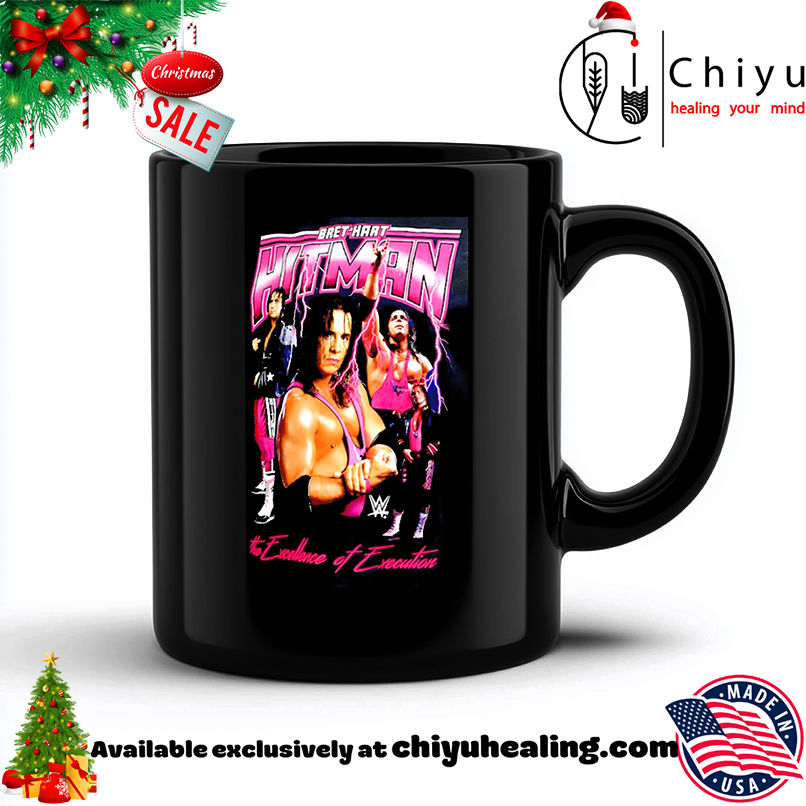 Bret Hart Excellence Hitman the Excellence of Execution shirt, Hoodie, Sweatshirt, Poster Canvas, Mug, Ornaments