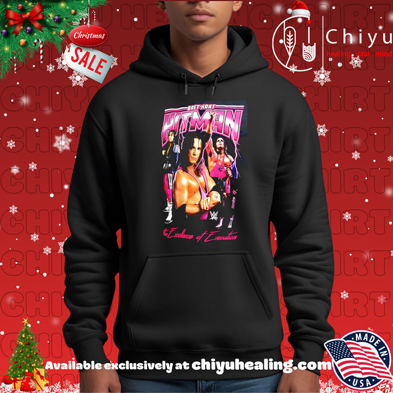 Bret Hart Excellence Hitman the Excellence of Execution shirt Bret Hart Excellence Hitman the Excellence of Execution shirt