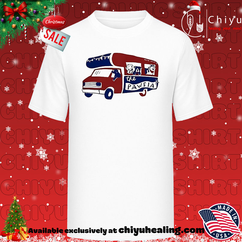 Buffalo Bills Dog The Pawfia Art shirt, Hoodie, Sweatshirt, Poster Canvas, Mug, Ornaments