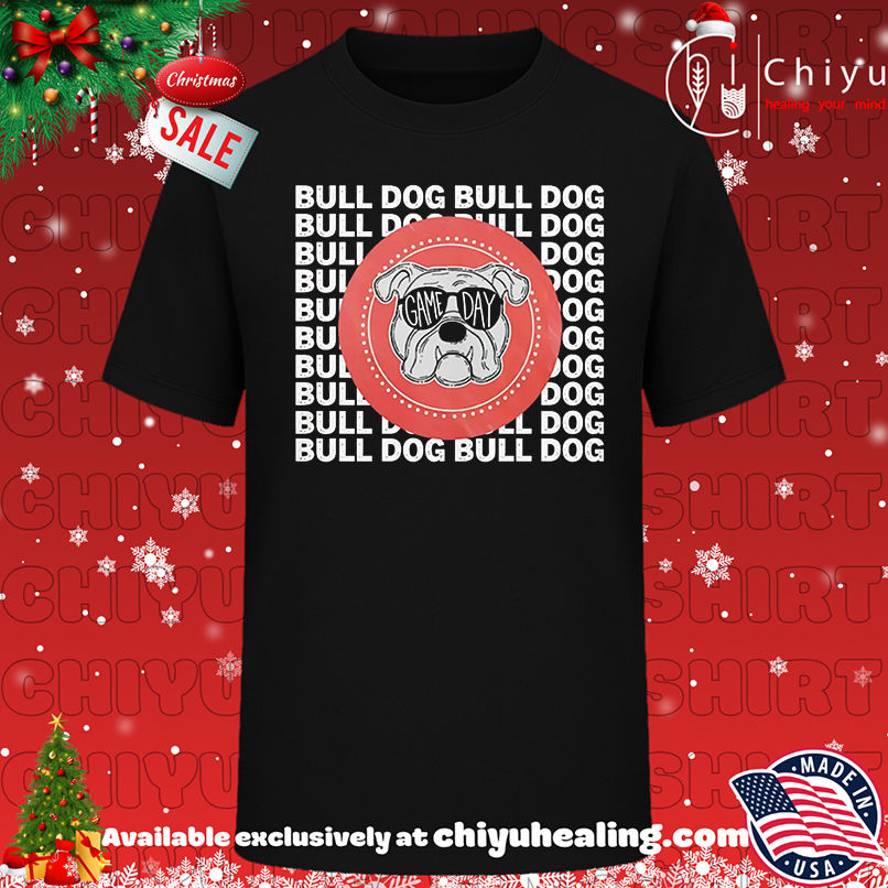 Bulldog Game Day 2025 logo shirt, Hoodie, Sweatshirt, Poster Canvas, Mug, Ornaments