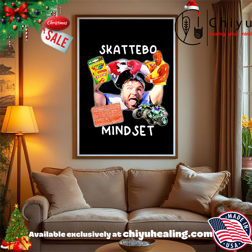 Cameron Skattebo Mindset Hulk Hogan shirt, Hoodie, Sweatshirt, Poster Canvas, Mug, Ornaments