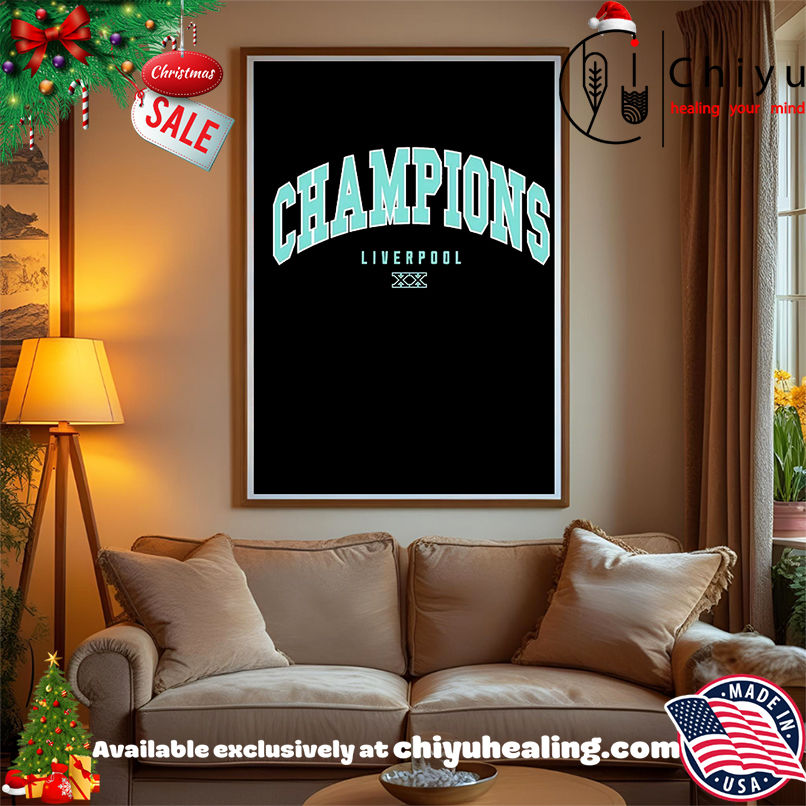 Champions Liverpool XX Premier League Winners 2025 shirt, Hoodie, Sweatshirt, Poster Canvas, Mug, Ornaments