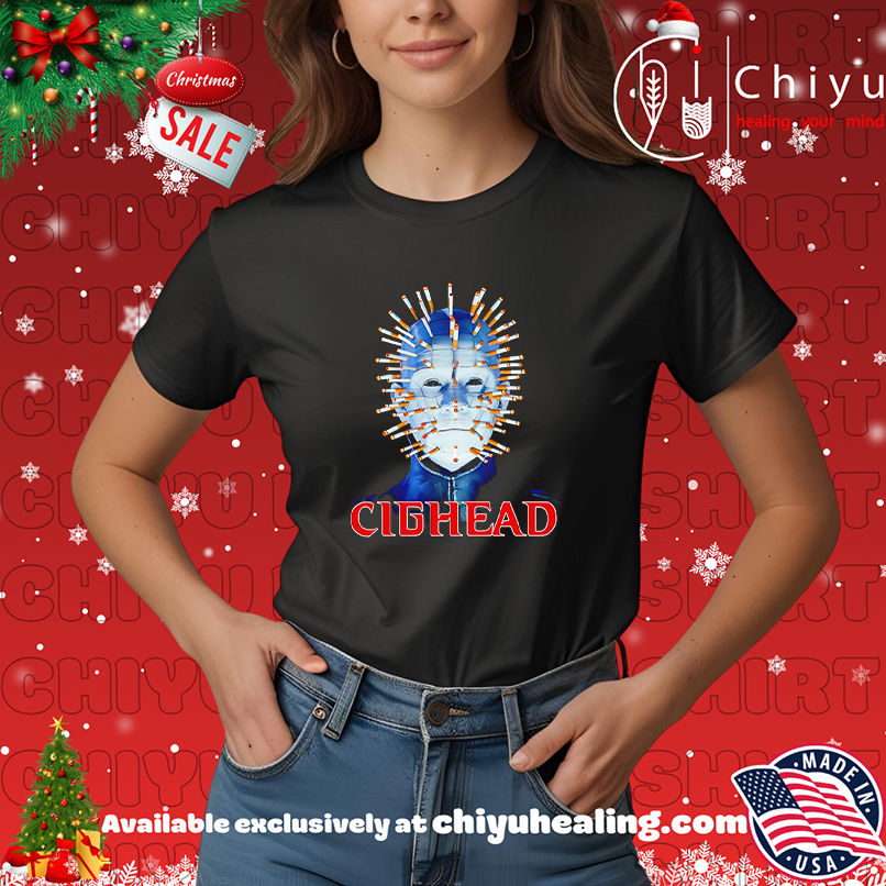 Cighead Hellraiser cigarette Halloween 2025 shirt, Hoodie, Sweatshirt, Poster Canvas, Mug, Ornaments