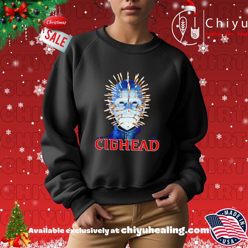 Cighead Hellraiser cigarette Halloween 2025 shirt Cighead Hellraiser cigarette Halloween 2025 shirt