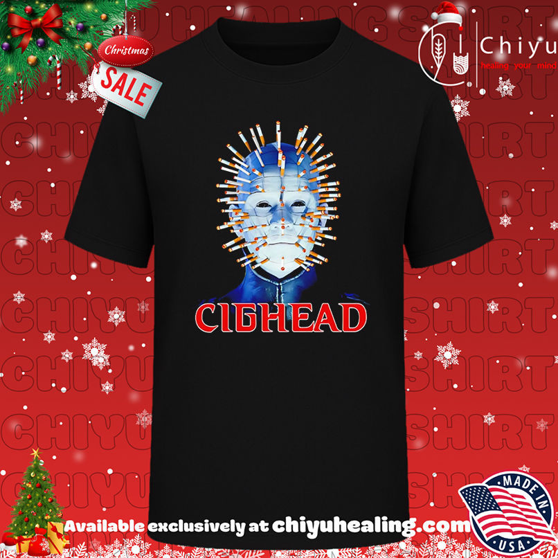Cighead Hellraiser cigarette Halloween 2025 shirt, Hoodie, Sweatshirt, Poster Canvas, Mug, Ornaments