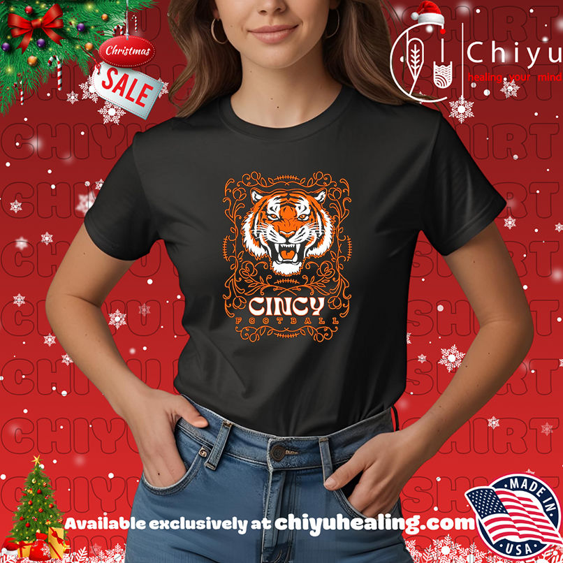 Cincinnati Bengal Cincy Football Tiger shirt, Hoodie, Sweatshirt, Poster Canvas, Mug, Ornaments
