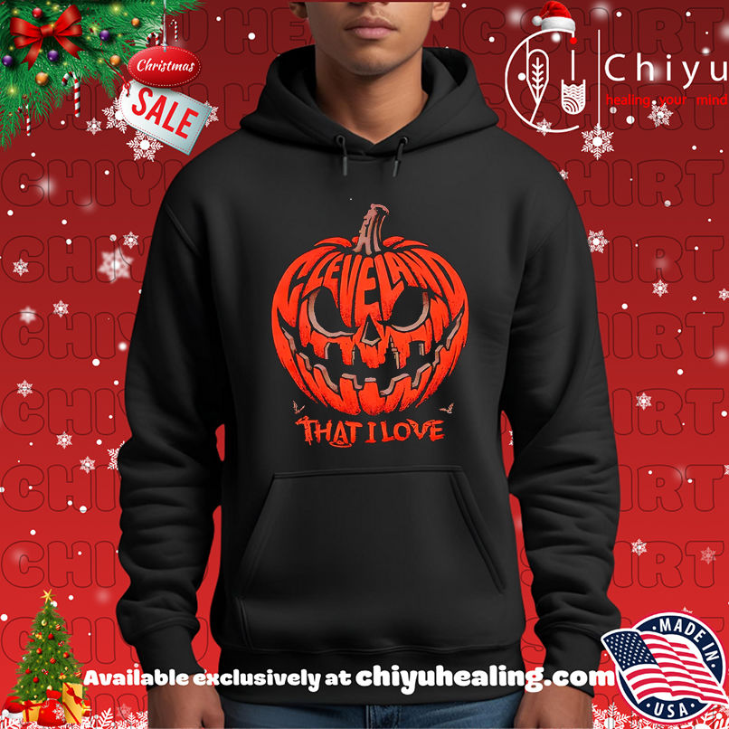 Cleveland That I Love Pumpkin Halloween shirt Cleveland That I Love Pumpkin Halloween shirt