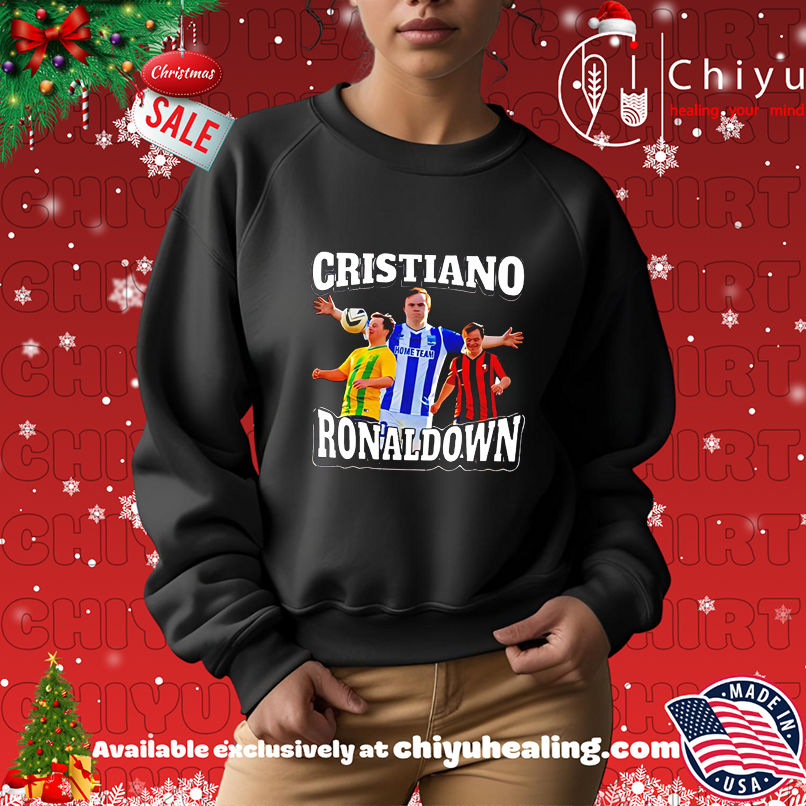 Cristiano Ronaldo Down Syndrome Graphic shirt Cristiano Ronaldo Down Syndrome Graphic shirt