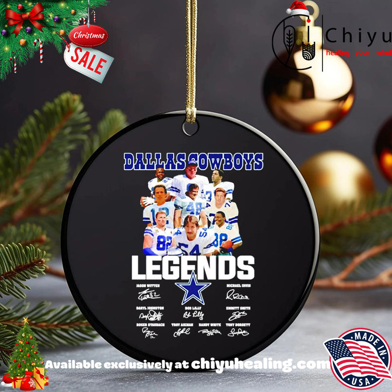 Dallas Cowboys football team collage featuring legends signatures shirt, Hoodie, Sweatshirt, Poster Canvas, Mug, Ornaments