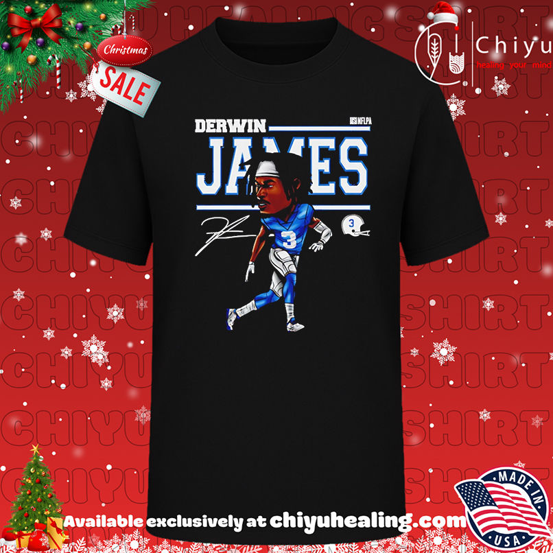 Derwin James Los Angeles Chargers Cartoon signature shirt, Hoodie, Sweatshirt, Poster Canvas, Mug, Ornaments