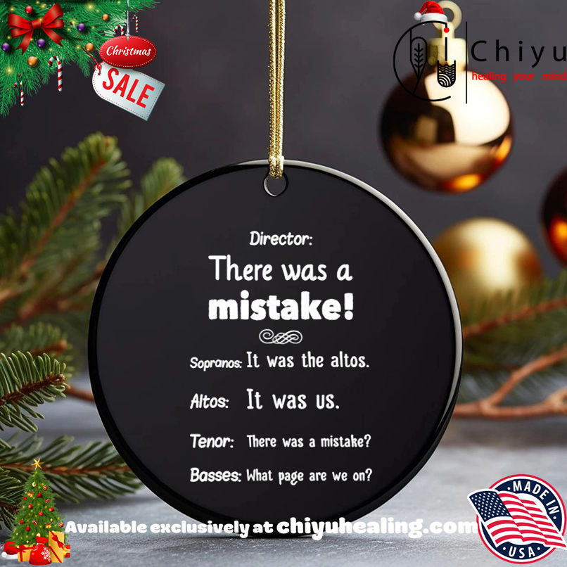 Director there was a mistake sopranos it was the altos shirt, Hoodie, Sweatshirt, Poster Canvas, Mug, Ornaments