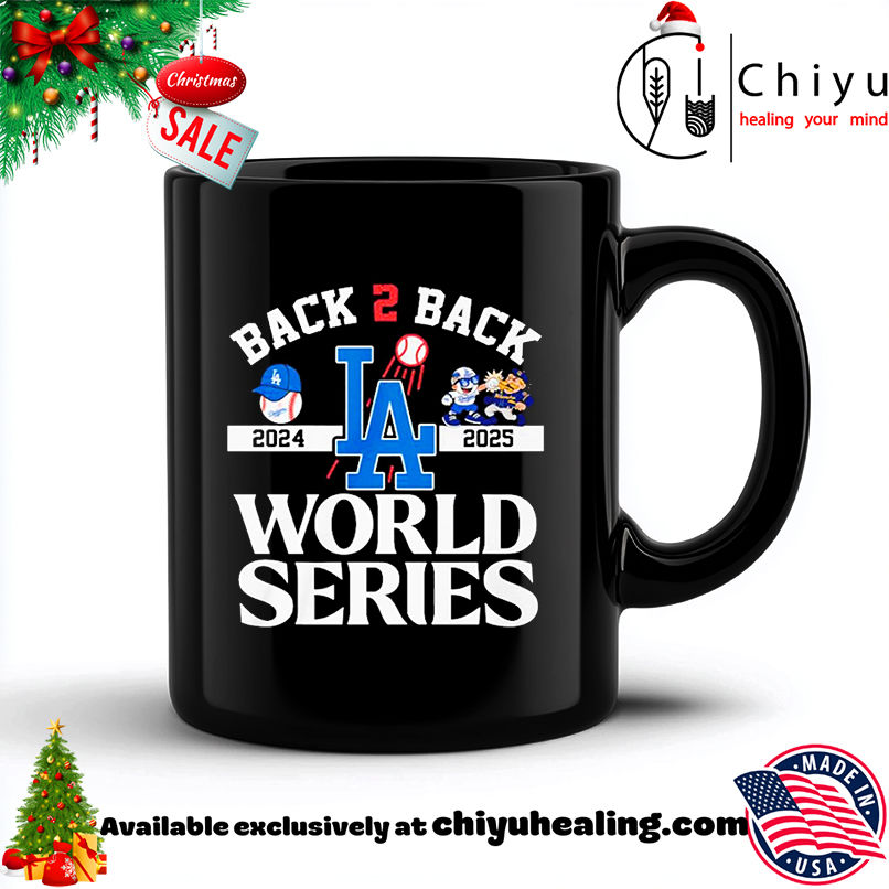 Dodgers Back 2 Back 2024-2025 World Series Shirt, Hoodie, Sweatshirt, Poster Canvas, Mug, Ornaments