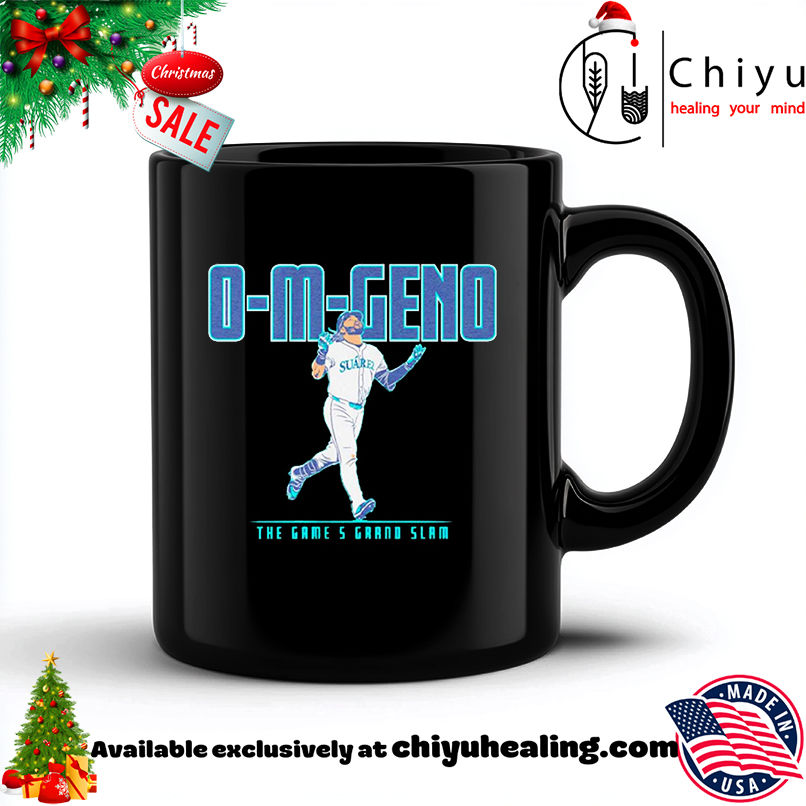 Eugenio Suarez Seattle Mariners O-M-Geno The Game 5 Grand Slam shirt, Hoodie, Sweatshirt, Poster Canvas, Mug, Ornaments