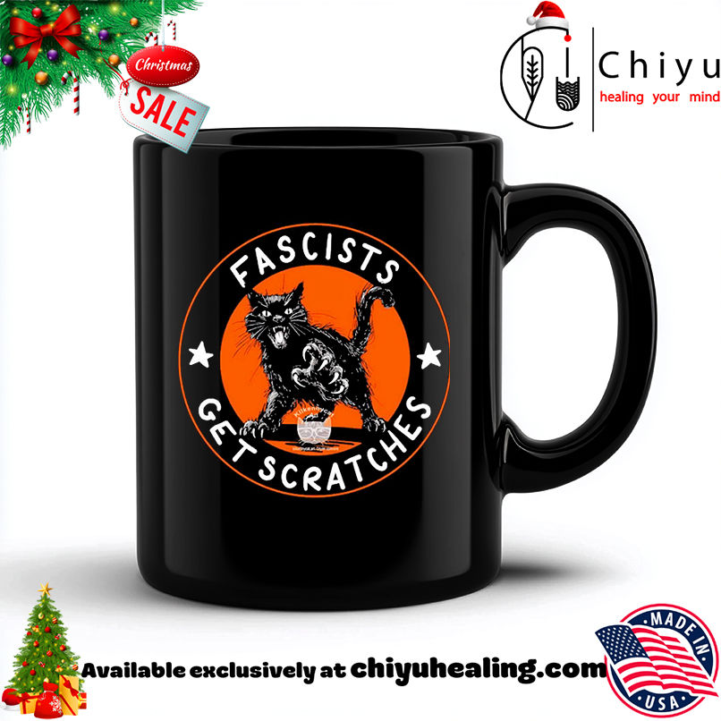 Fascits get scratches black cat shirt, Hoodie, Sweatshirt, Poster Canvas, Mug, Ornaments