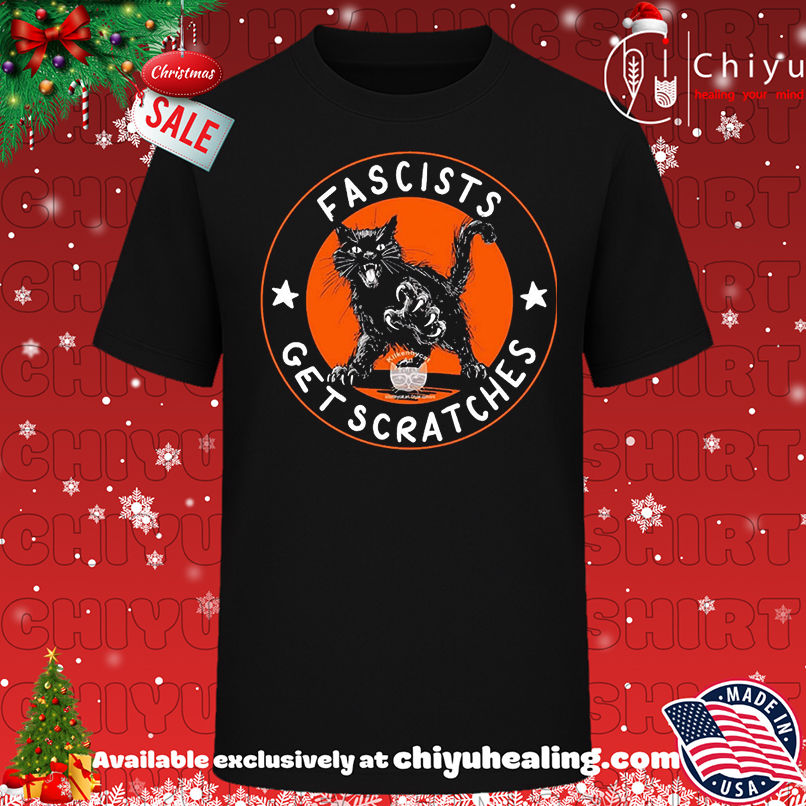 Fascits get scratches black cat shirt, Hoodie, Sweatshirt, Poster Canvas, Mug, Ornaments