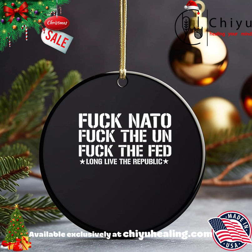 Fuck Nato Fuck The Un Fuck The Feed shirt, Hoodie, Sweatshirt, Poster Canvas, Mug, Ornaments