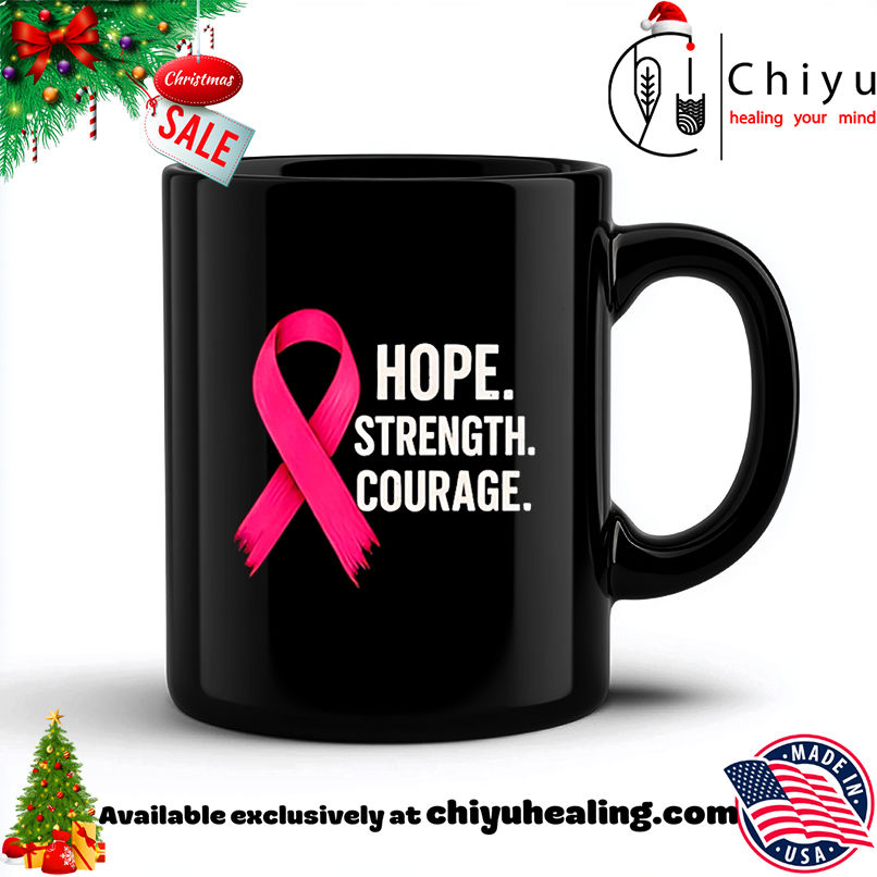 Hope Strength Courage Breast Cancer 2025 shirt, Hoodie, Sweatshirt, Poster Canvas, Mug, Ornaments
