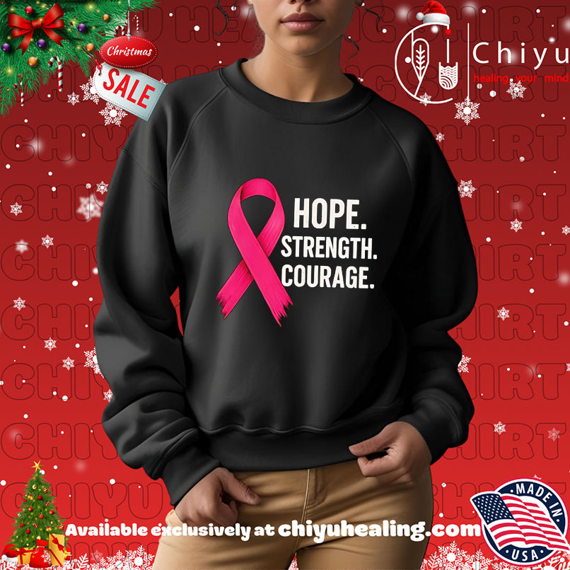 Hope Strength Courage Breast Cancer 2025 shirt Hope Strength Courage Breast Cancer 2025 shirt