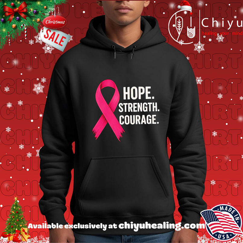 Hope Strength Courage Breast Cancer 2025 shirt Hope Strength Courage Breast Cancer 2025 shirt