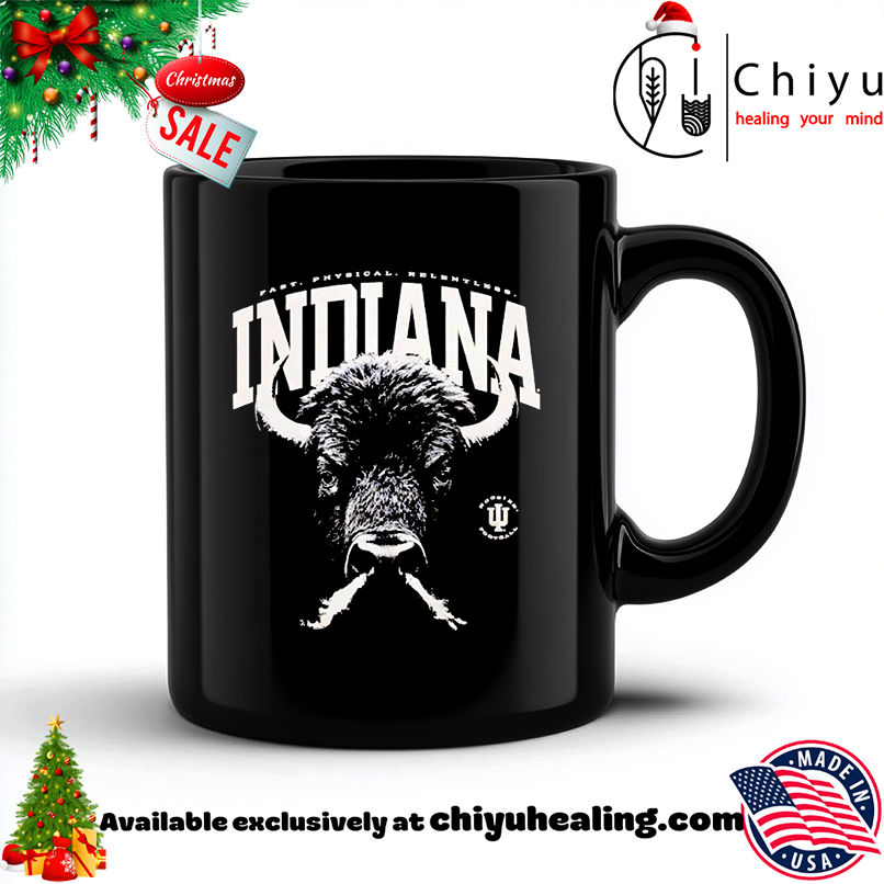 IU Football Bison Relentless shirt, Hoodie, Sweatshirt, Poster Canvas, Mug, Ornaments