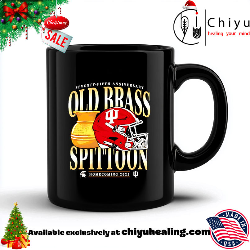 IU Football Old Brass Spittoon Rivalry Homecoming 2025 shirt, Hoodie, Sweatshirt, Poster Canvas, Mug, Ornaments