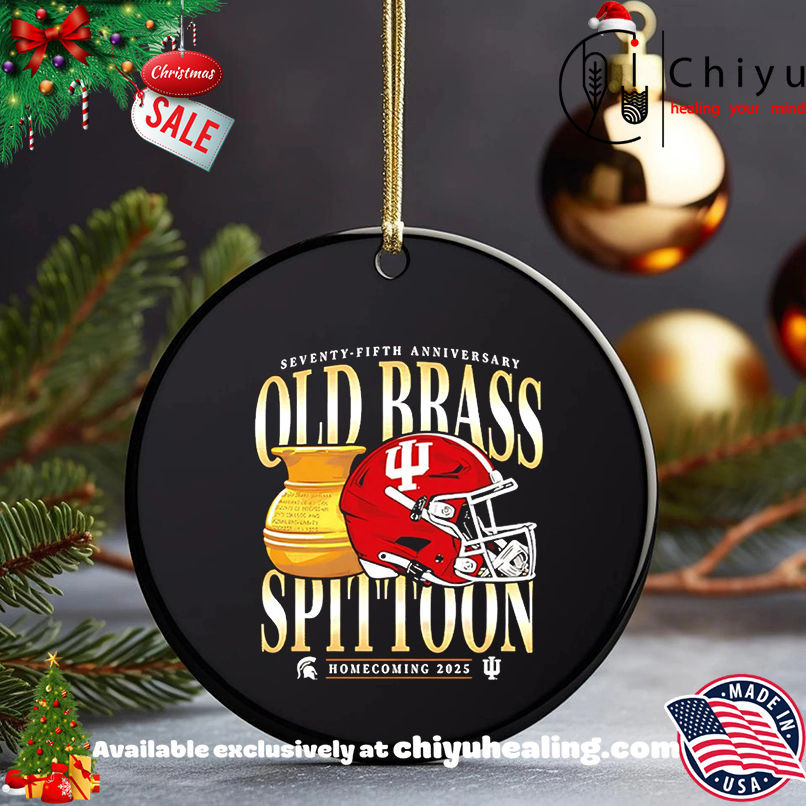 IU Football Old Brass Spittoon Rivalry Homecoming 2025 shirt, Hoodie, Sweatshirt, Poster Canvas, Mug, Ornaments