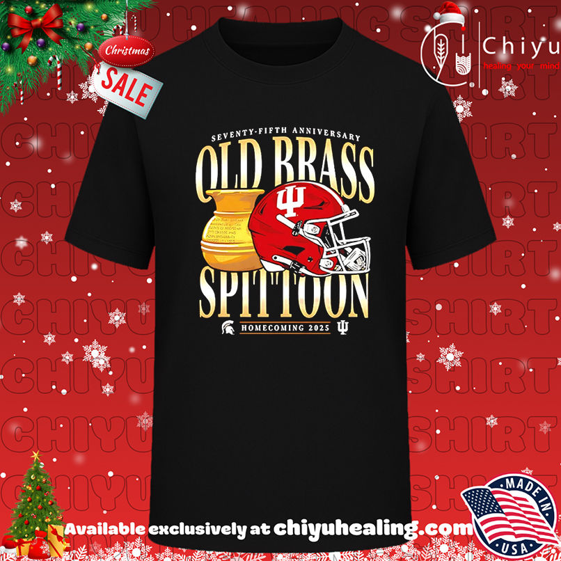 IU Football Old Brass Spittoon Rivalry Homecoming 2025 shirt, Hoodie, Sweatshirt, Poster Canvas, Mug, Ornaments